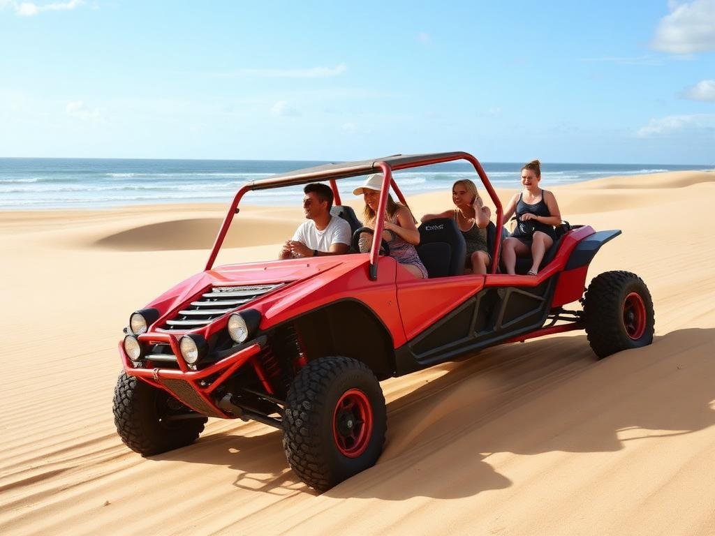 Passeio de buggy nas dunas